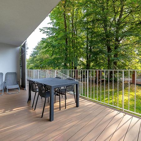 Apartamentyprzymorzu 010 Z Basenem Tarasem I Ogrodkiem Kolobrzeg Exterior photo