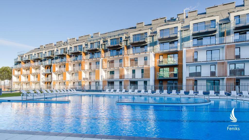 Apartamentyprzymorzu 010 Z Basenem Tarasem I Ogrodkiem Kolobrzeg Exterior photo