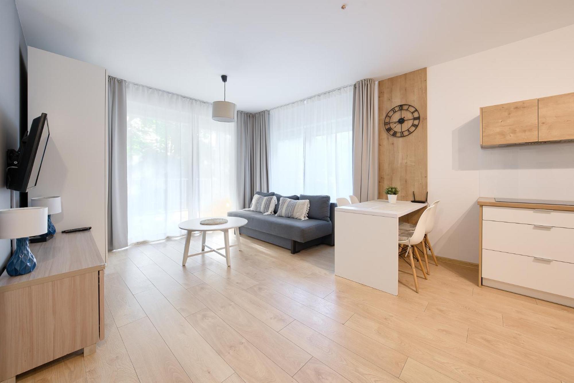 Apartamentyprzymorzu 010 Z Basenem Tarasem I Ogrodkiem Kolobrzeg Exterior photo